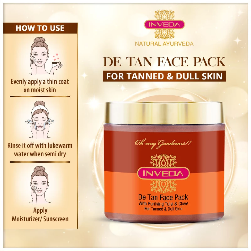 Inveda De Tan Face Pack - Image 5