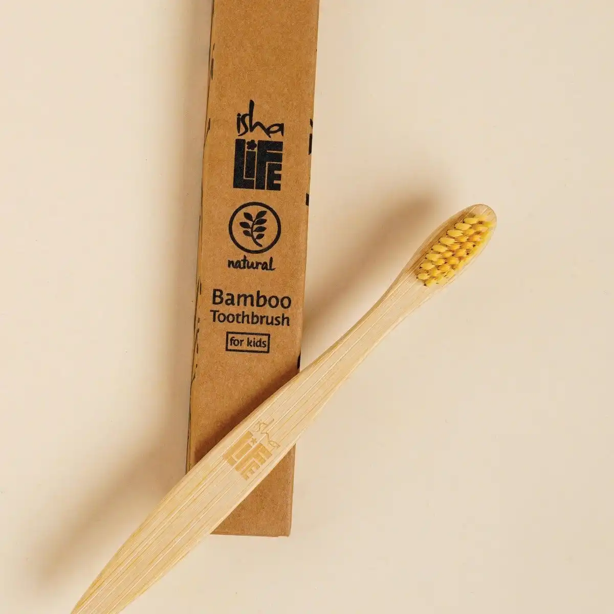 Isha Life Bamboo Toothbrush for Kids - Image 5