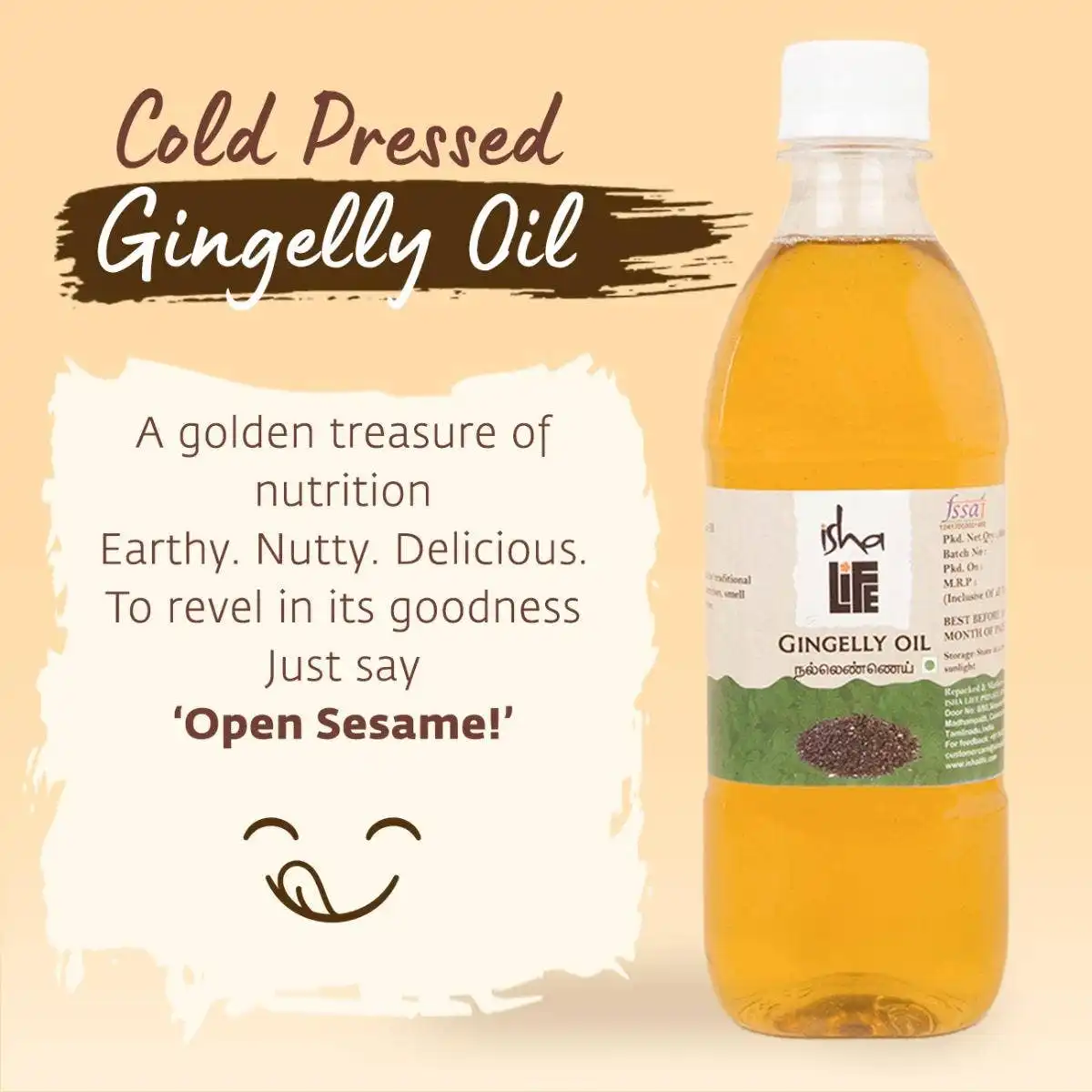 Isha Life Cold Pressed Gingelly Oil - Image 10