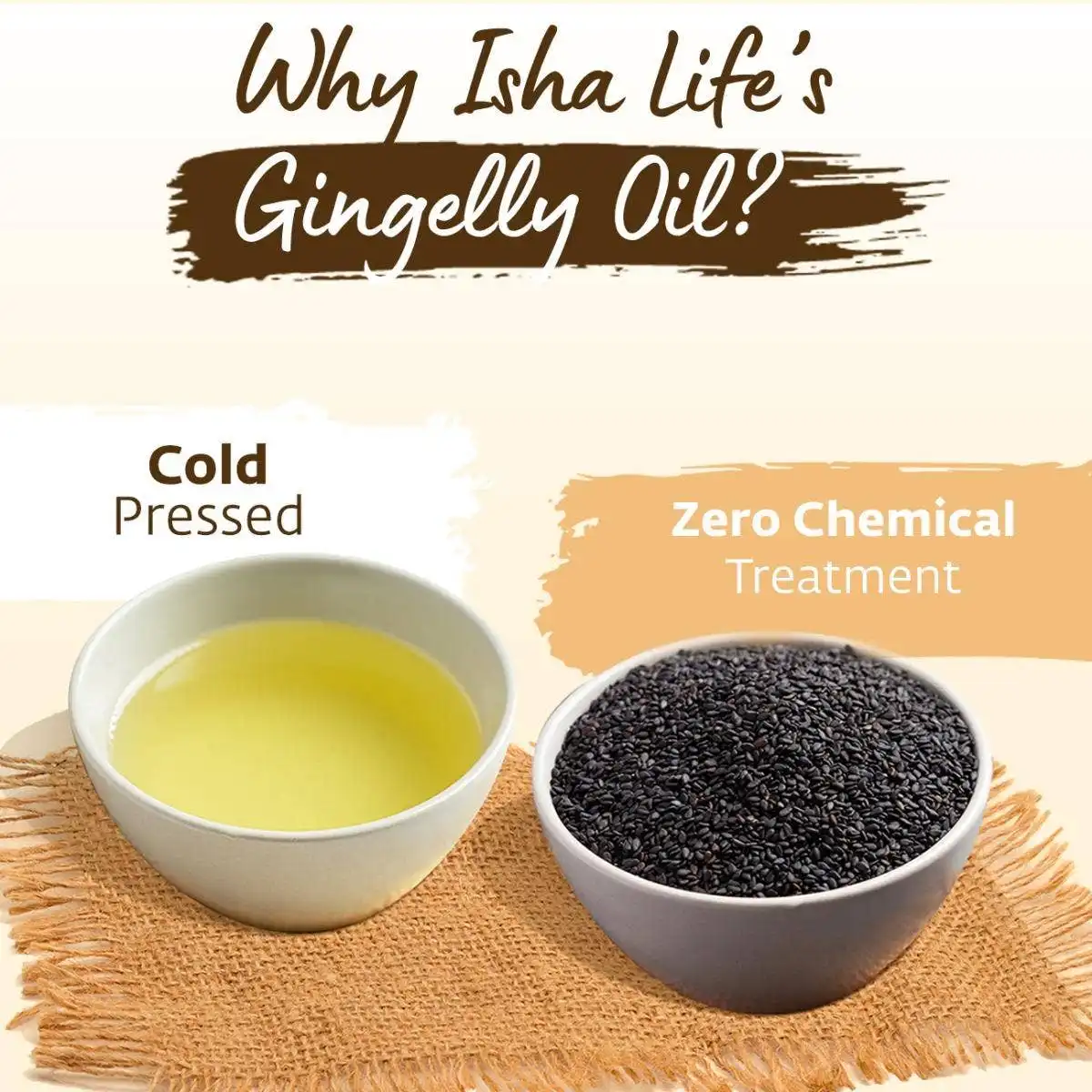 Isha Life Cold Pressed Gingelly Oil - Image 11