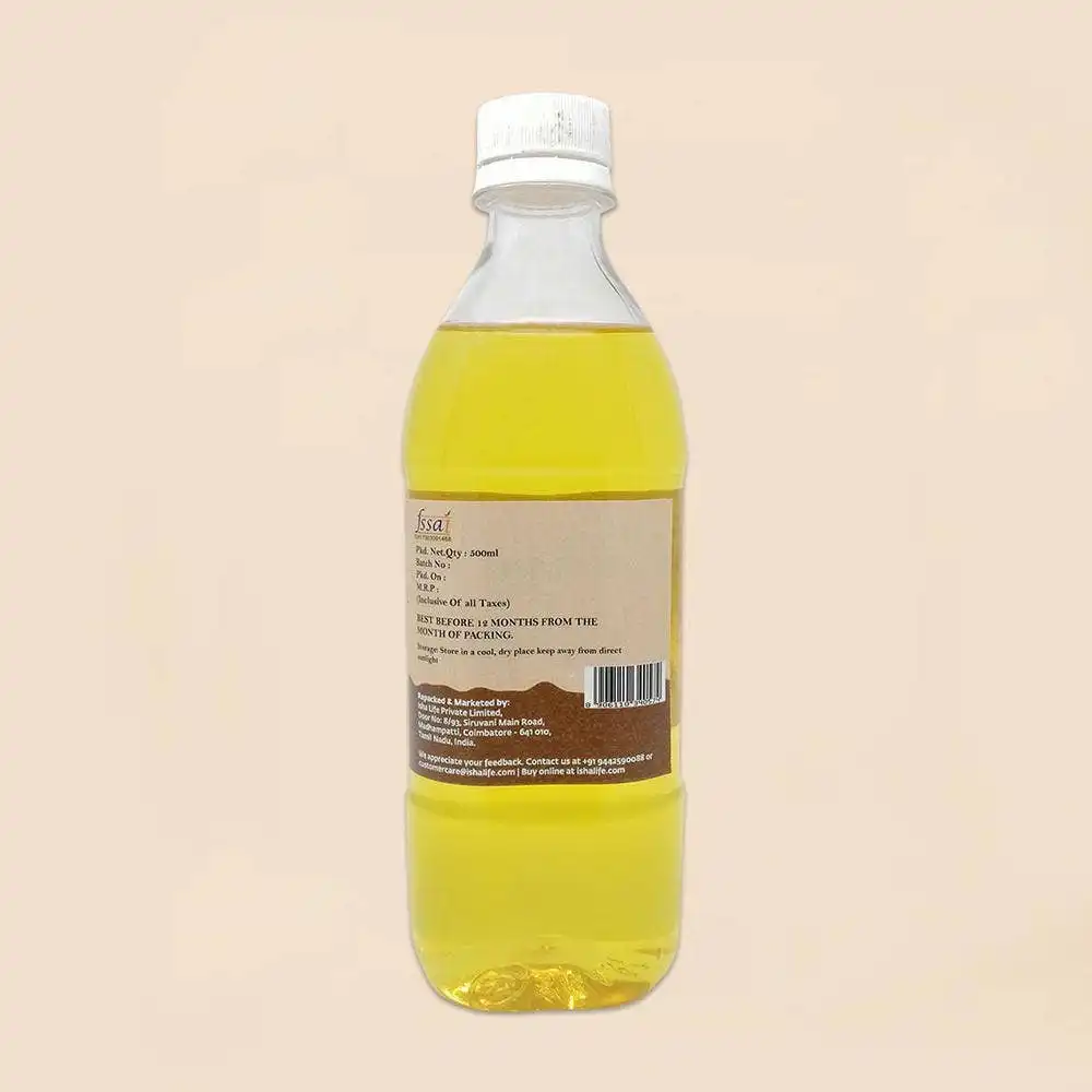 Isha Life Cold pressed Groundnut Oil - Image 7