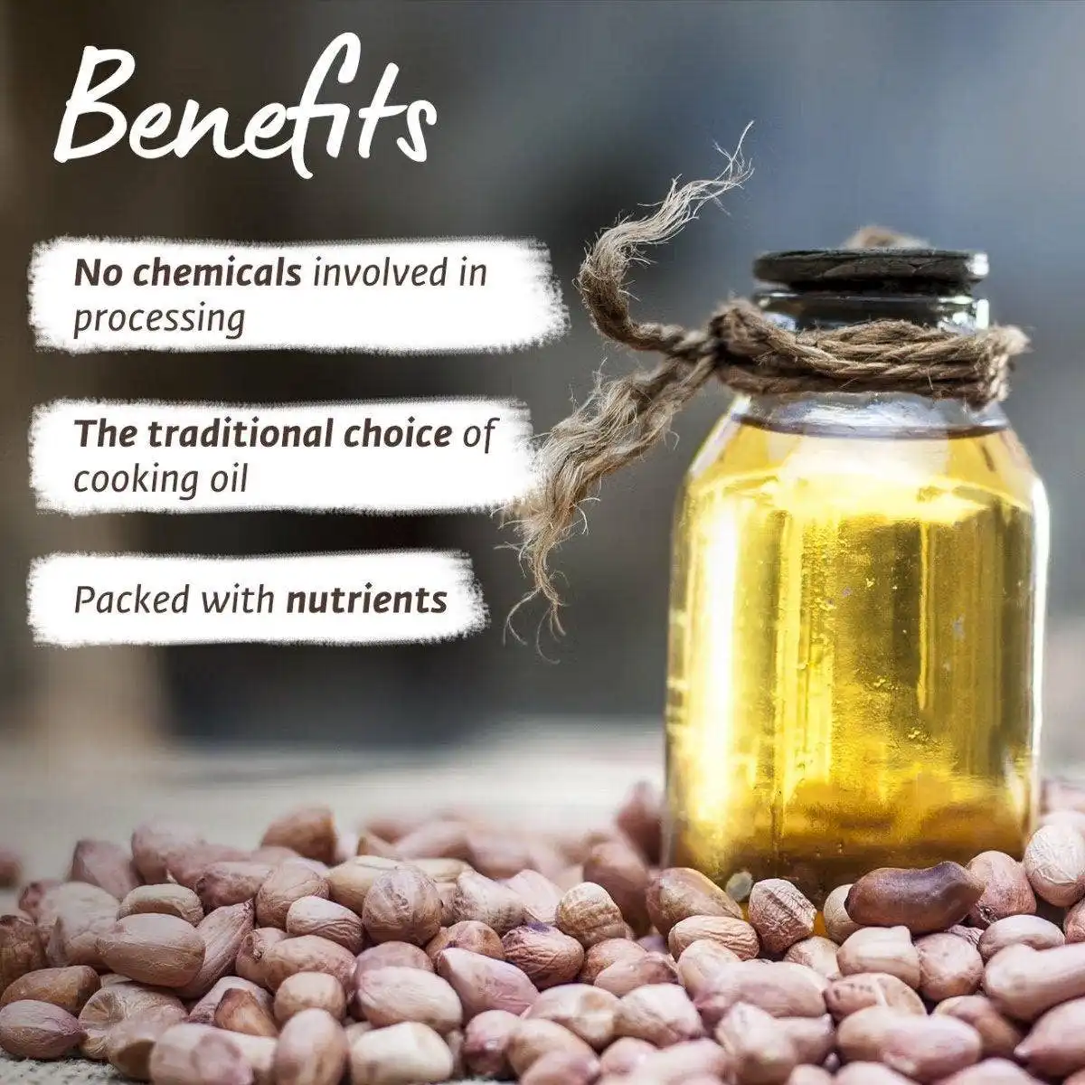 Isha Life Cold pressed Groundnut Oil - Image 8