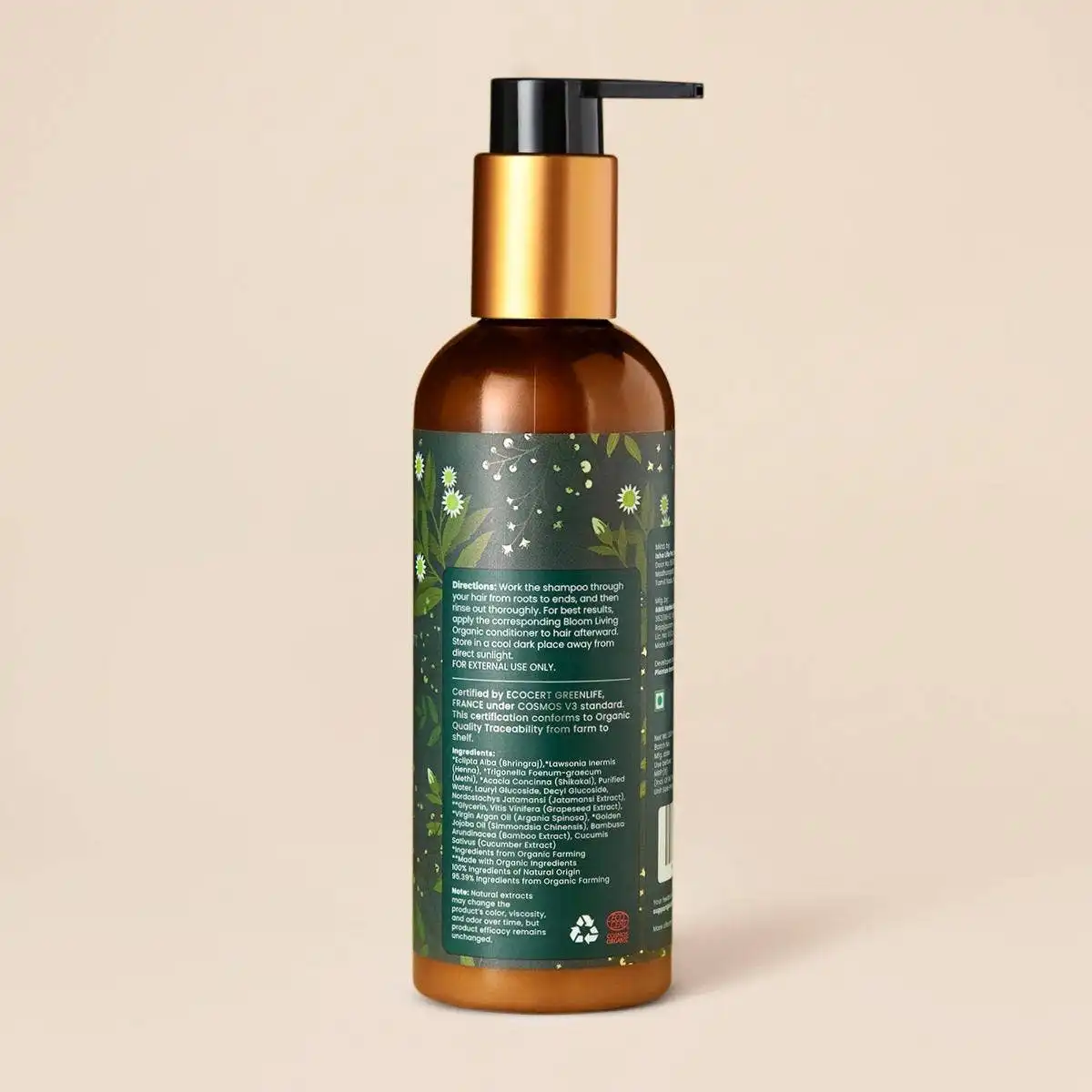 Isha Life Extra Nourishment & Protection Organic Shampoo with Bhringraj & Henna - Image 4