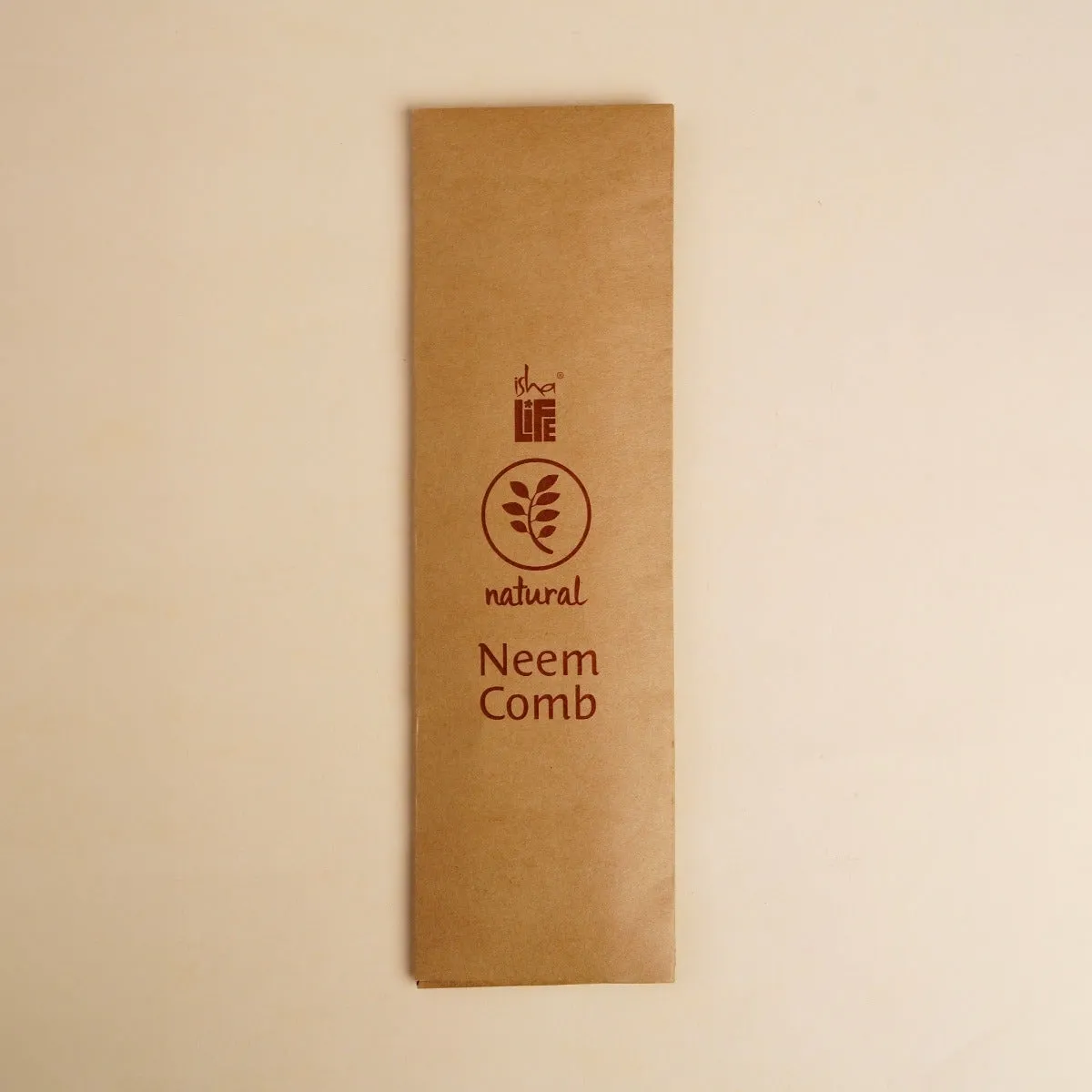 Isha Life Handmade Neem Wood Comb Two in One - Image 4