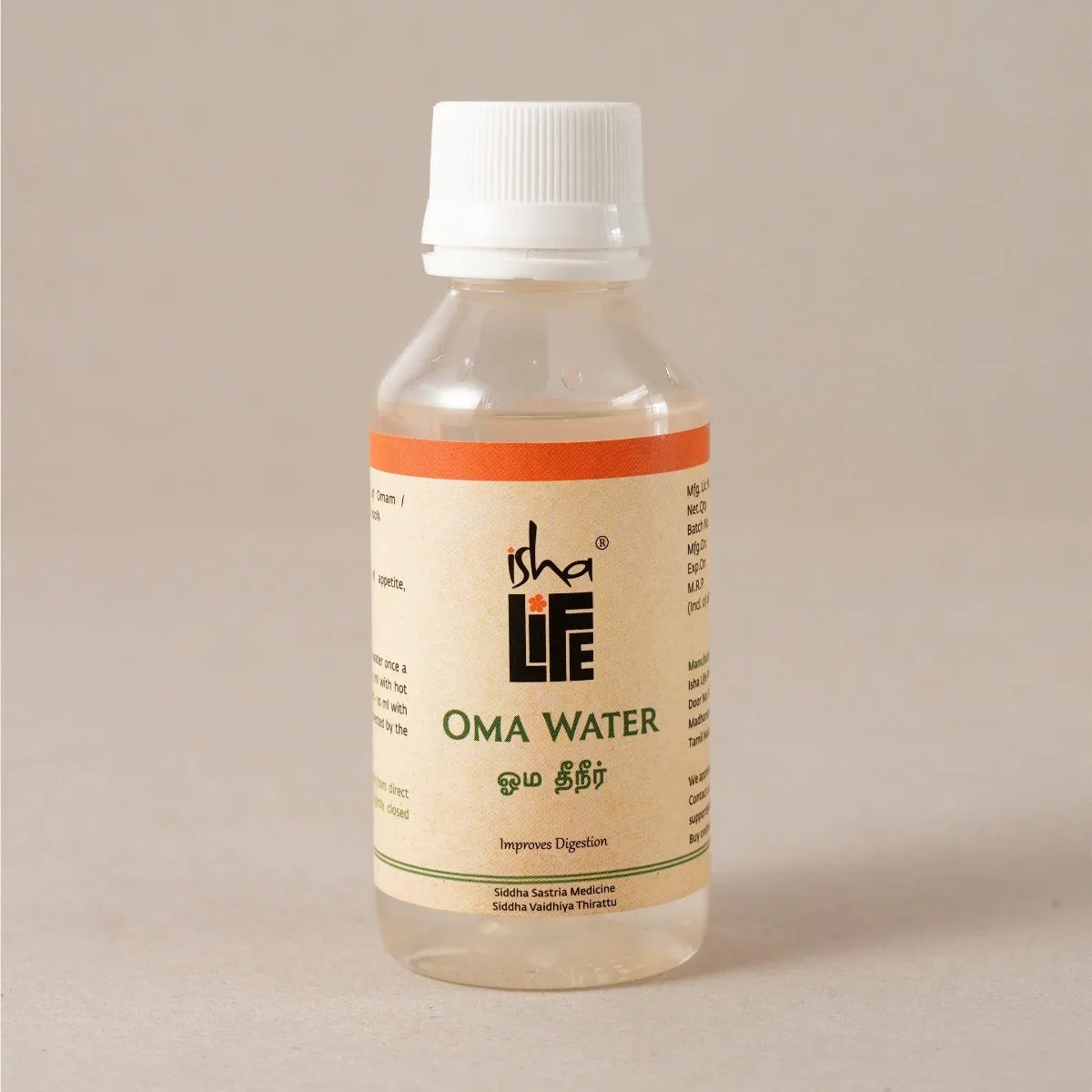 Isha Life Oma Water (ajwain Water)