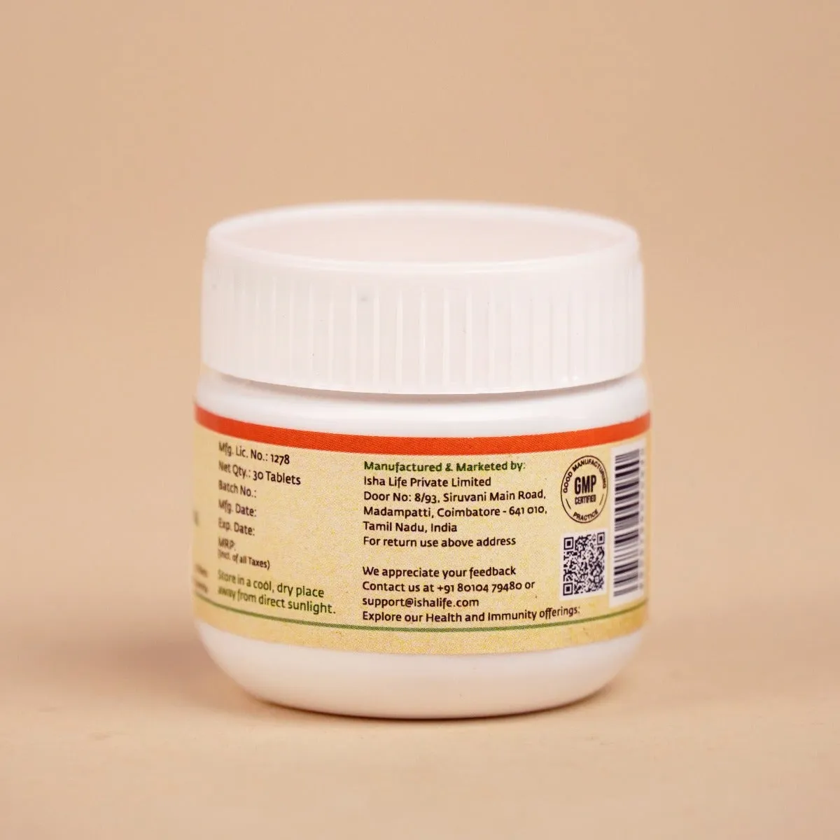 Isha Life Thaleesadhi Chooranam Tablet (Sore Throat) - Image 2
