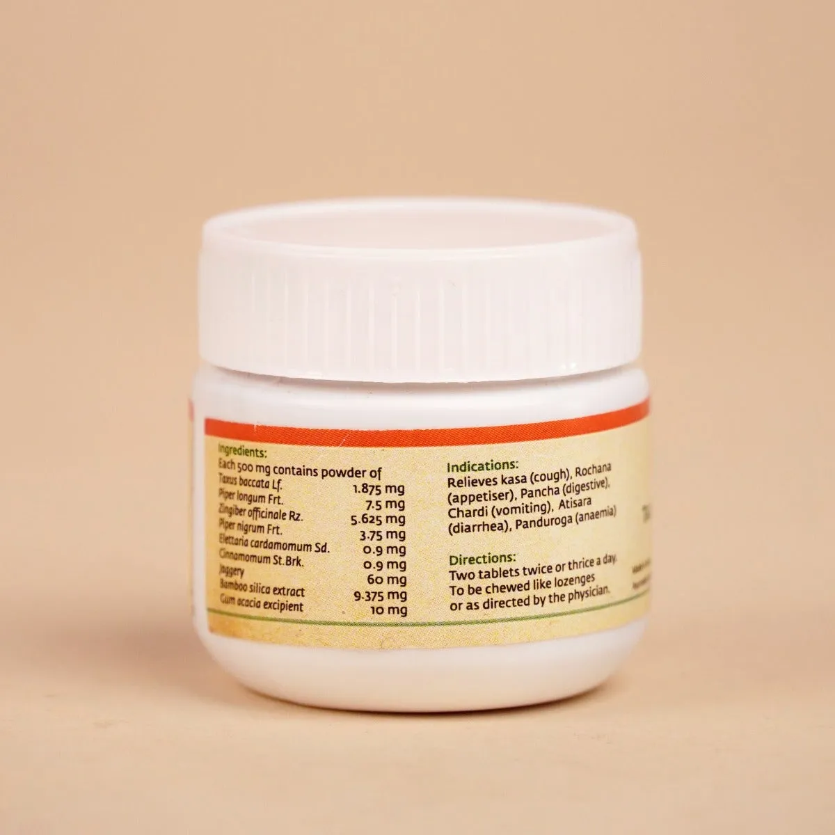 Isha Life Thaleesadhi Chooranam Tablet (Sore Throat) - Image 3