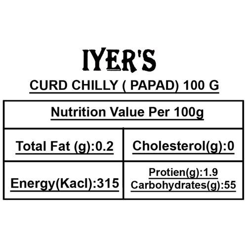 Iyers  Chillies - Curd - Image 3