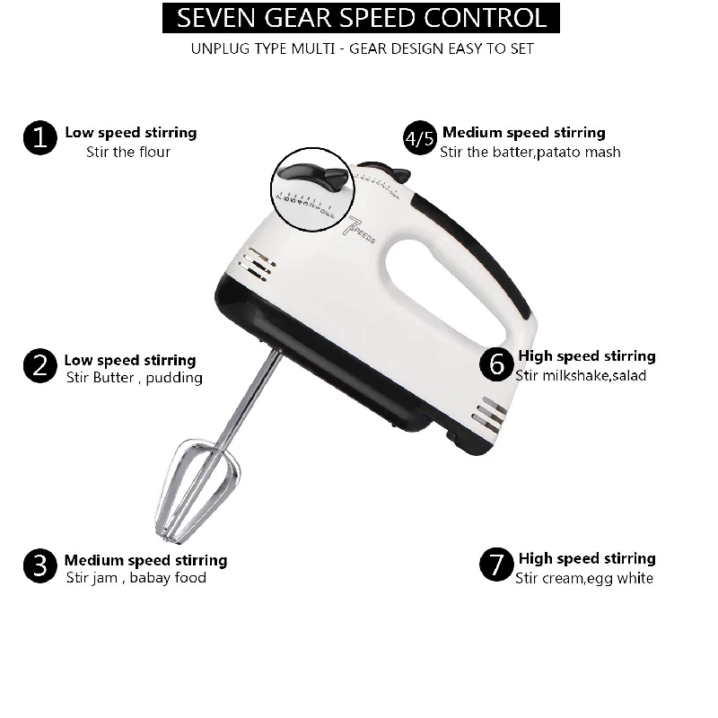 JM Seller 180 Watts Electric Beater - Image 3