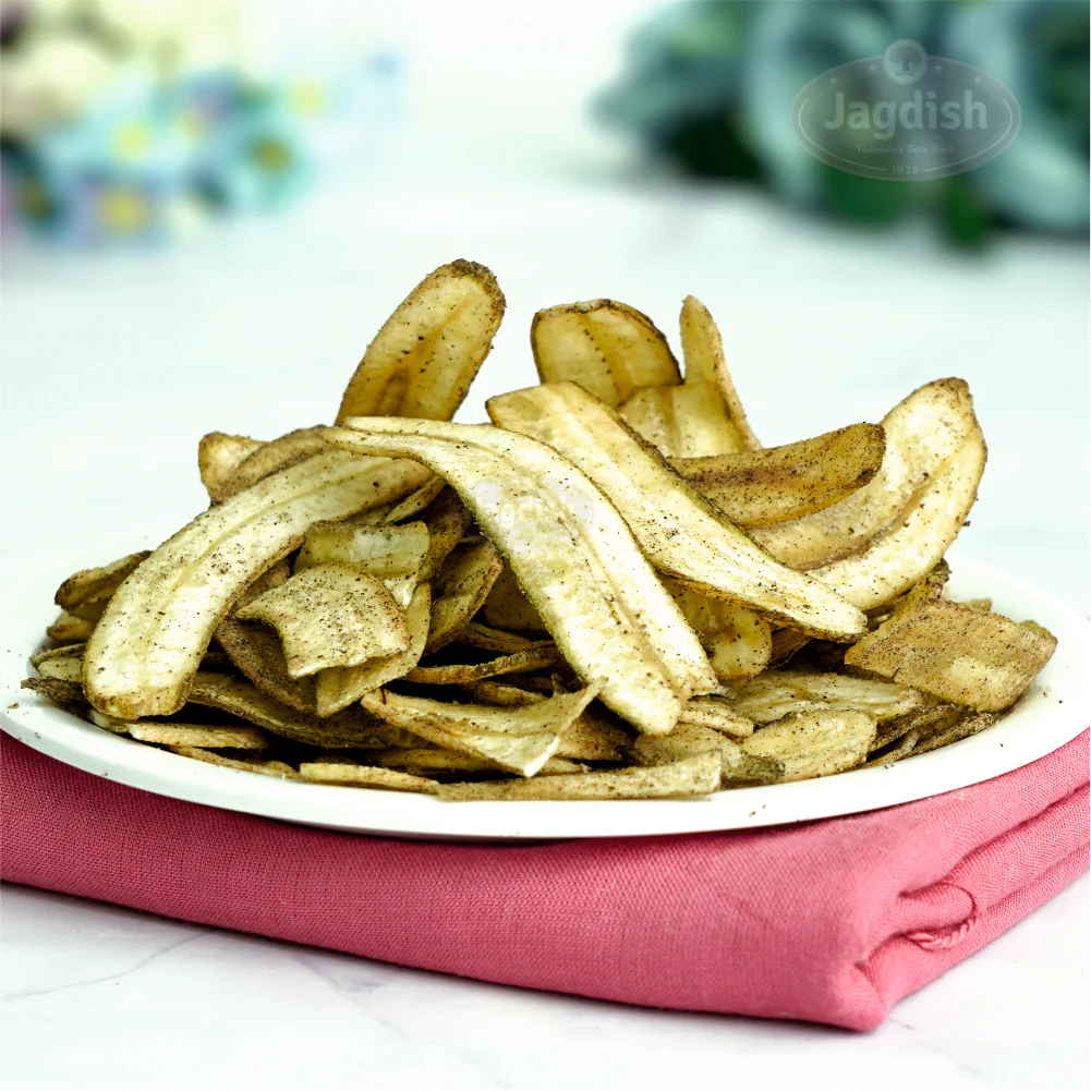 Jagdish Farshan Banana Masala Wafers (Long) - Image 2