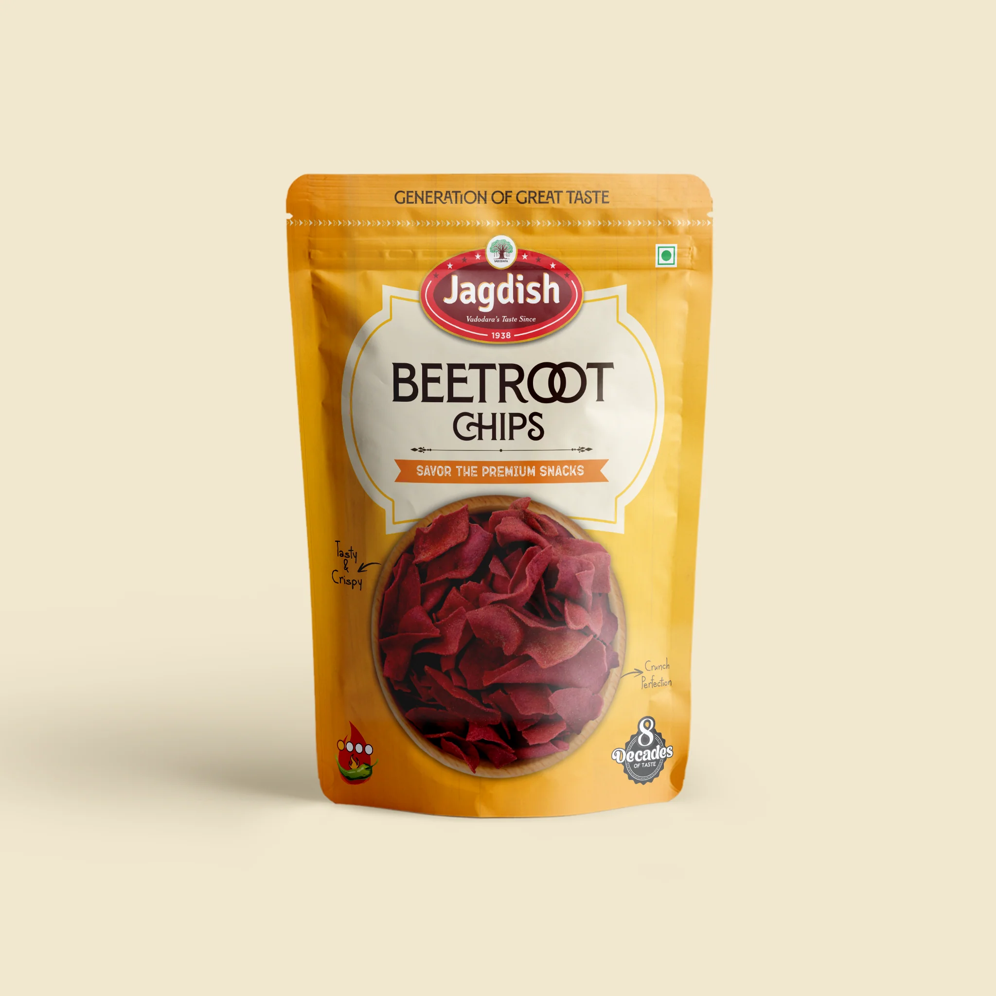 Jagdish Farshan Beet Root Chips Jagdish Farshan Beet Root Chips-Pack Size-150 g