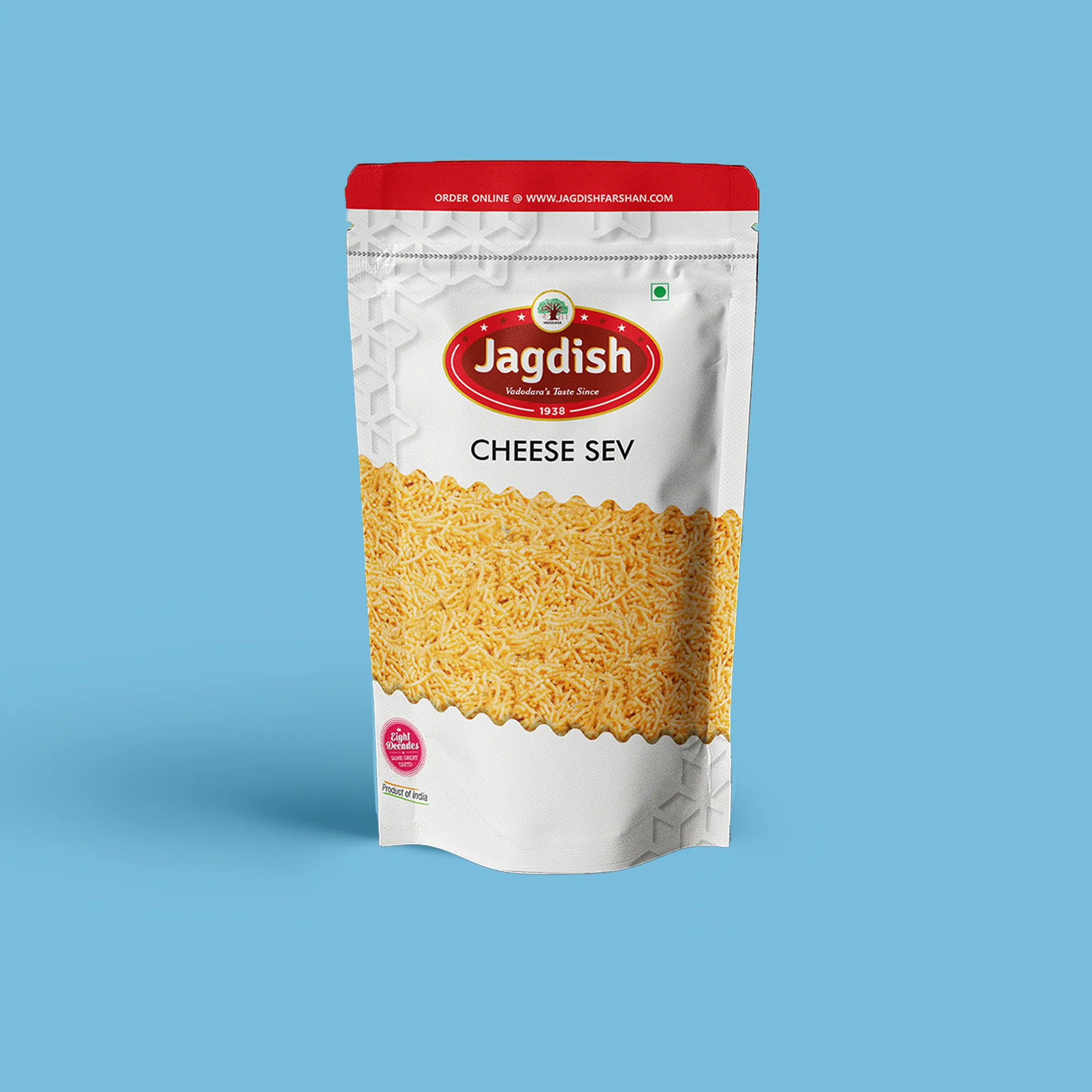Jagdish Farshan Cheese Sev Jagdish Farshan Cheese Sev-Pack Size-200 g