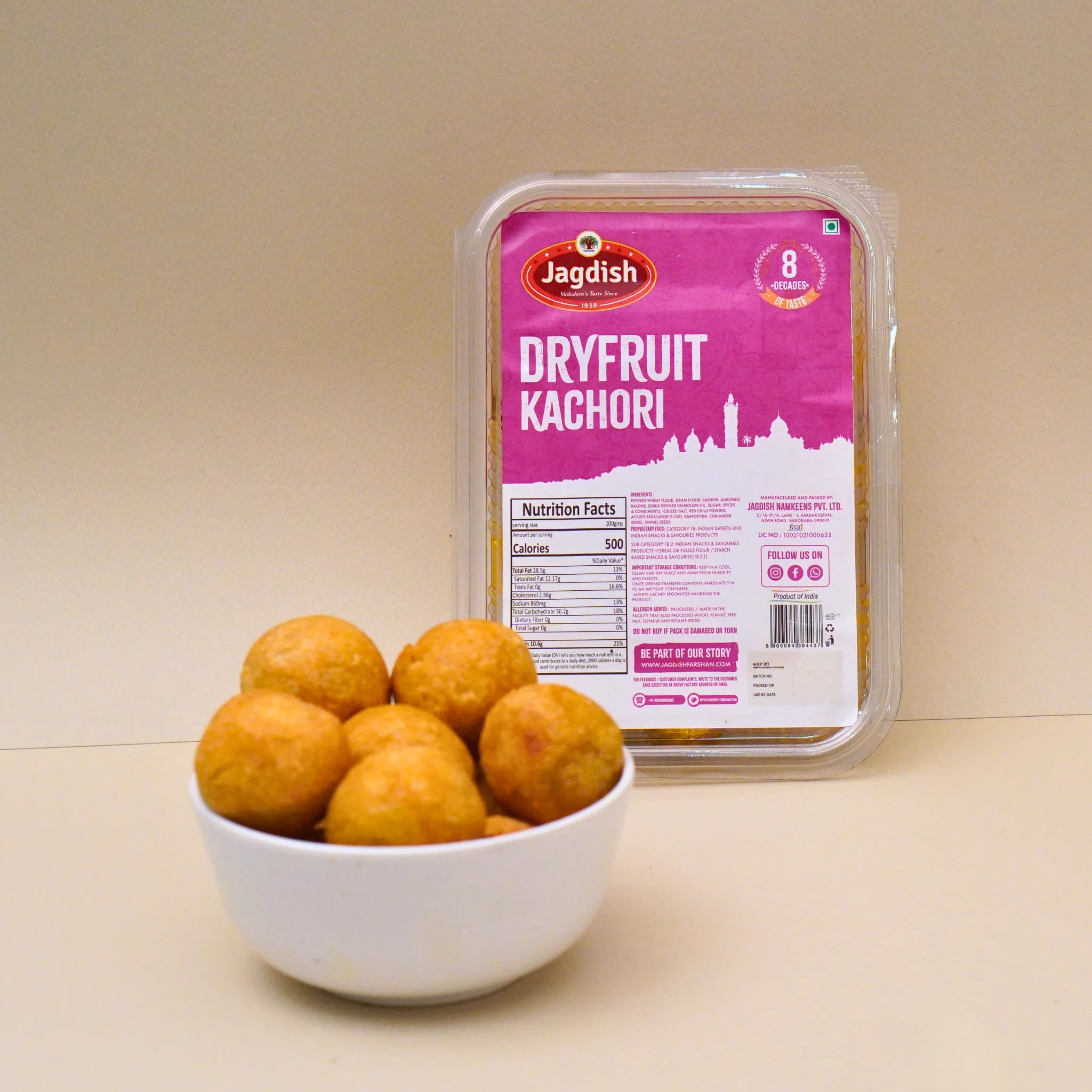 Jagdish Farshan Dry fruit kachori