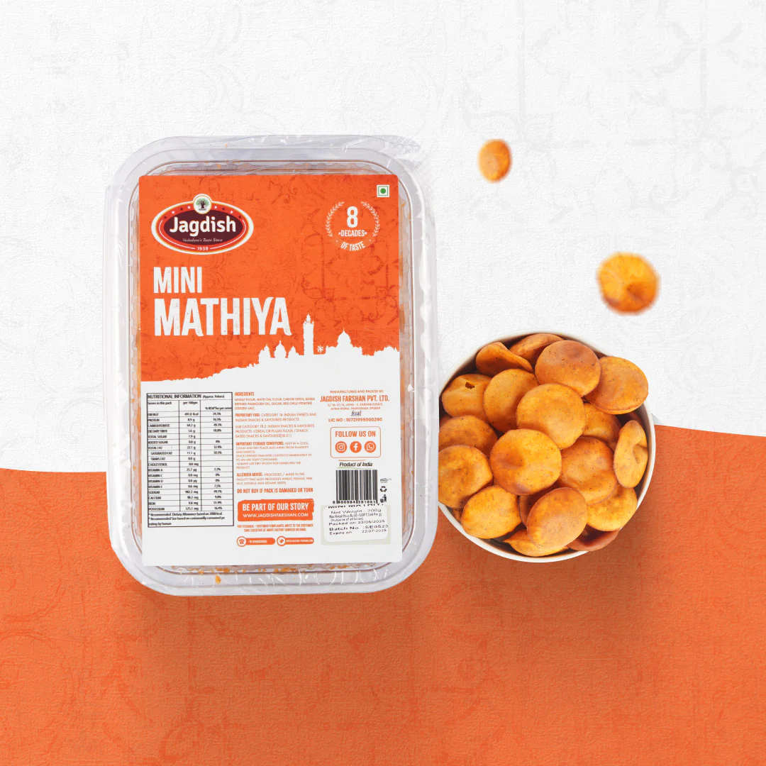Jagdish Farshan Mini Mathiya Jagdish Farshan Mini Mathiya-Pack Size-200 g