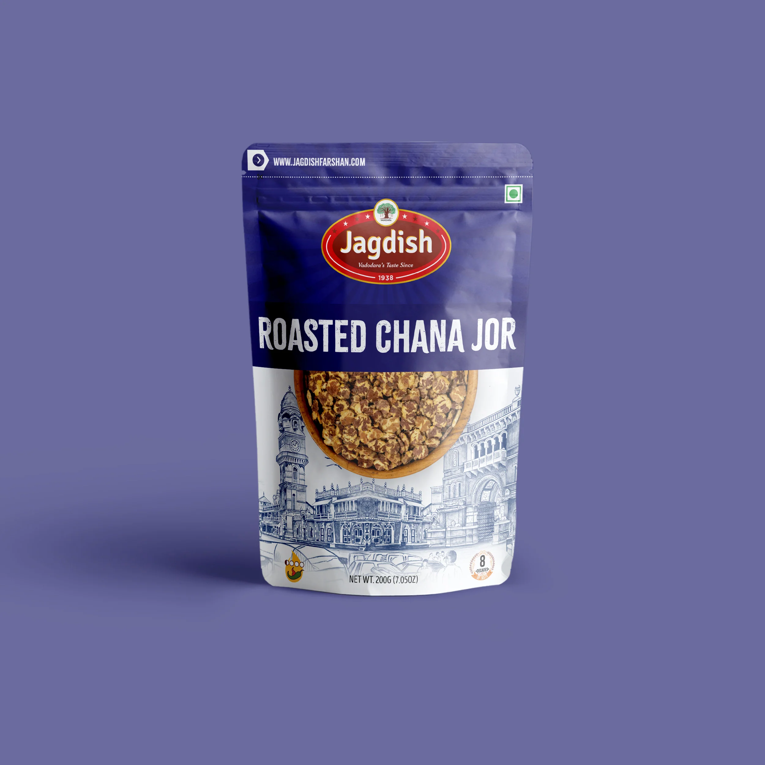 Jagdish Farshan Roasted Chana Jor Jagdish Farshan Roasted Chana Jor-Pack Size-200 g
