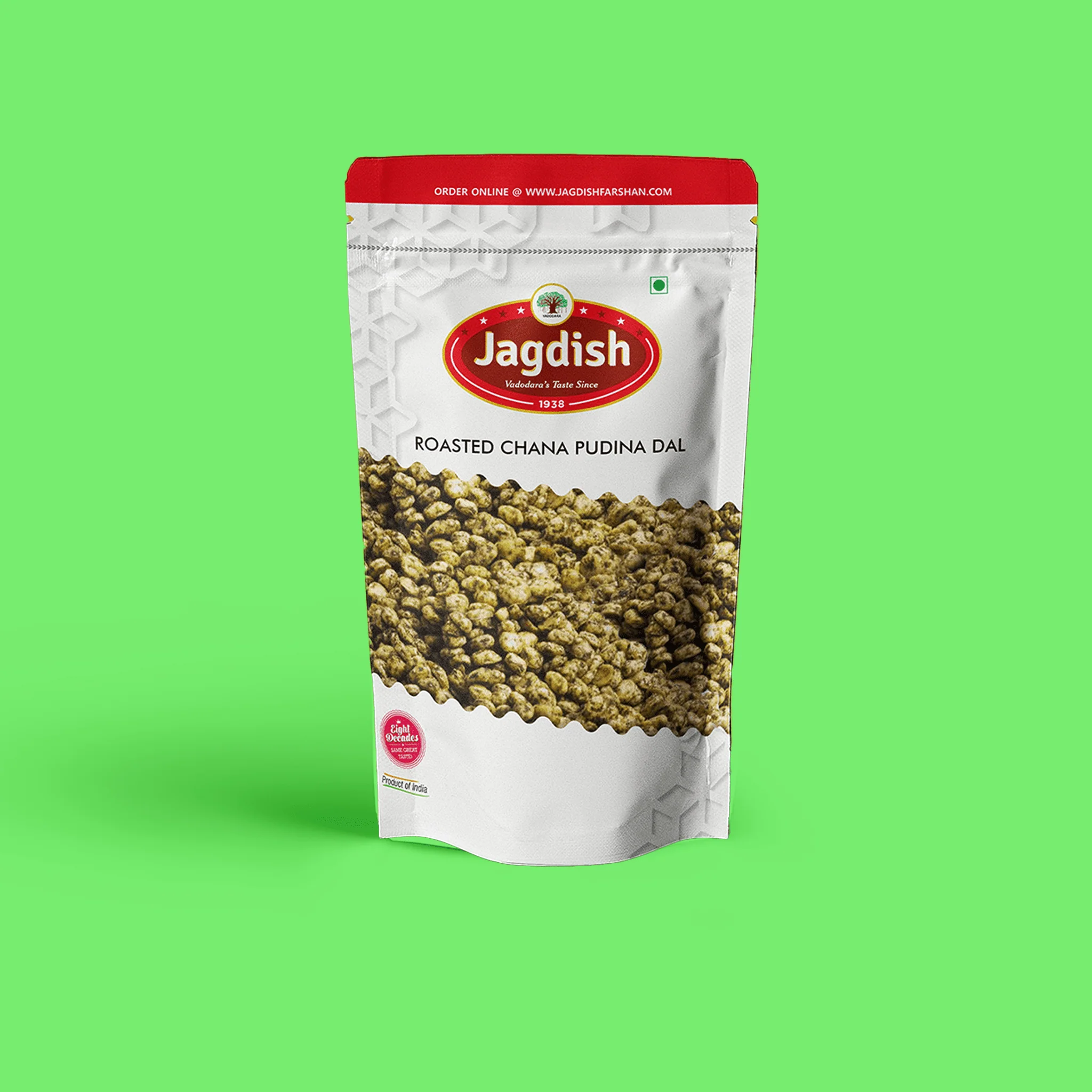 Jagdish Farshan Roasted Chana Pudina Dal Jagdish Farshan Roasted Chana Pudina Dal-Pack Size-200 g