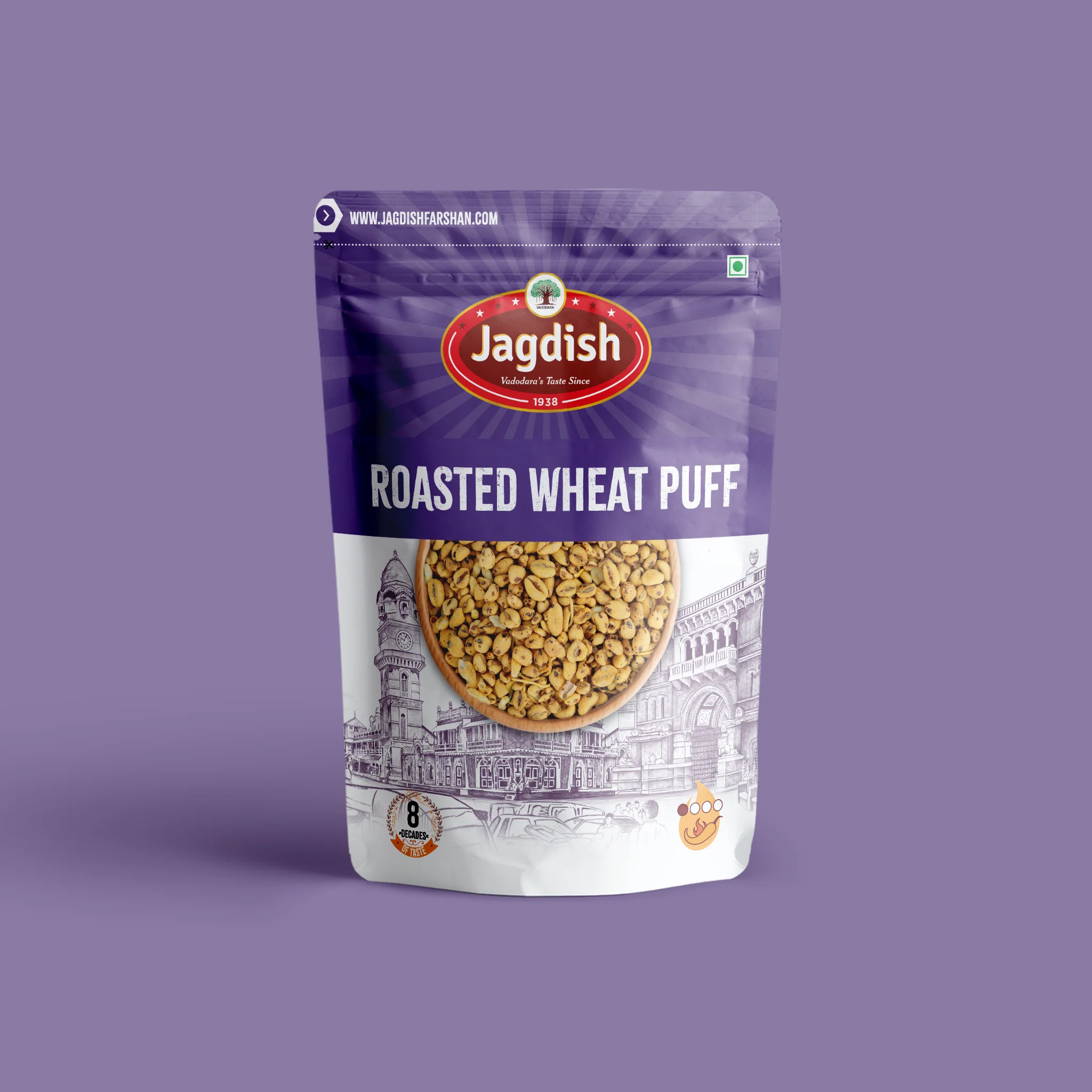 Jagdish Farshan Roasted Wheat Puff Jagdish Farshan Roasted Wheat Puff-Pack Size-200 g
