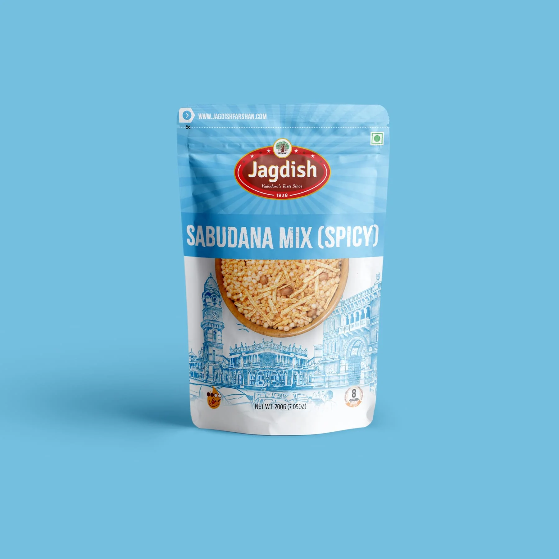 Jagdish Farshan Sabudana Mix (Spicy)