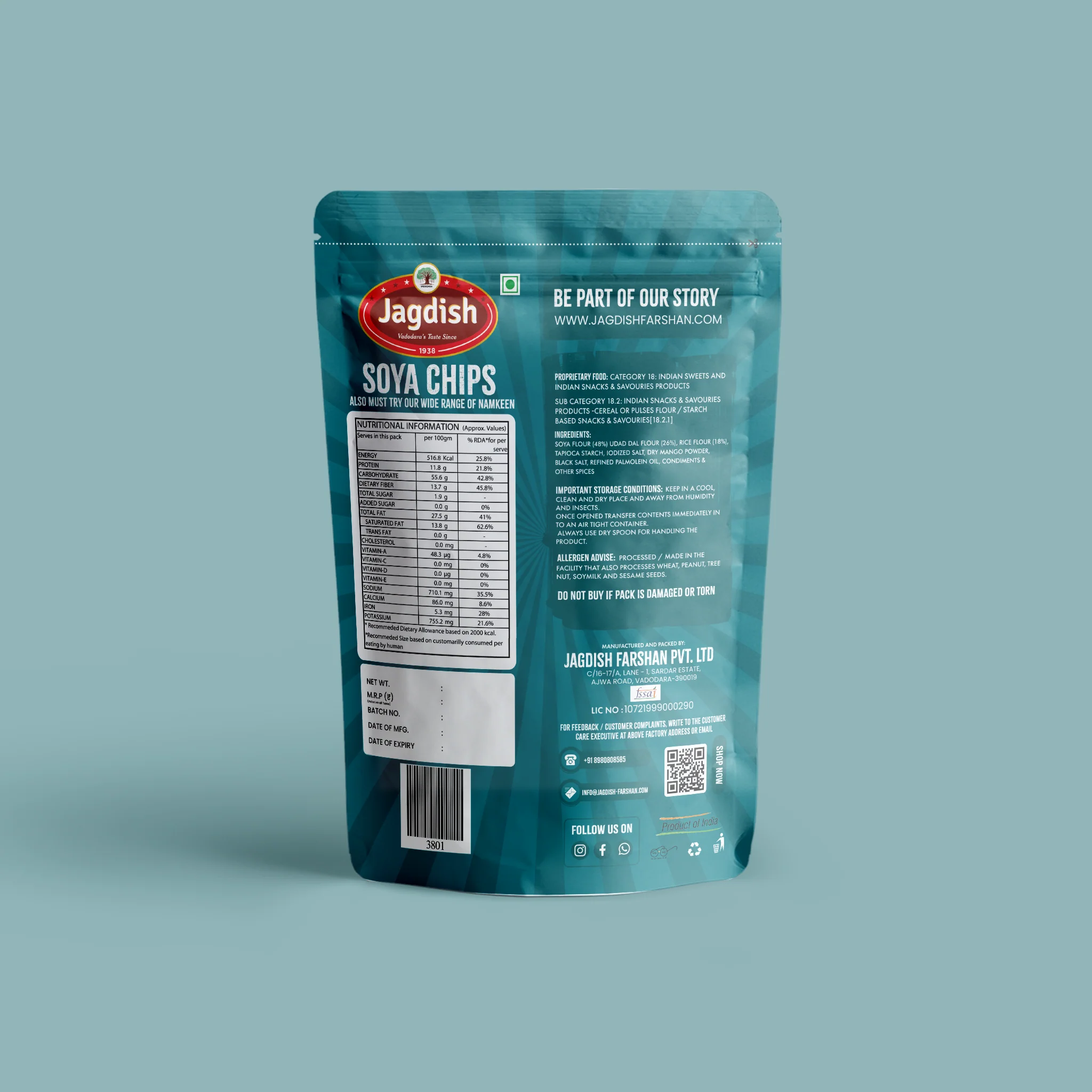Jagdish Farshan Soya Chips - Image 3