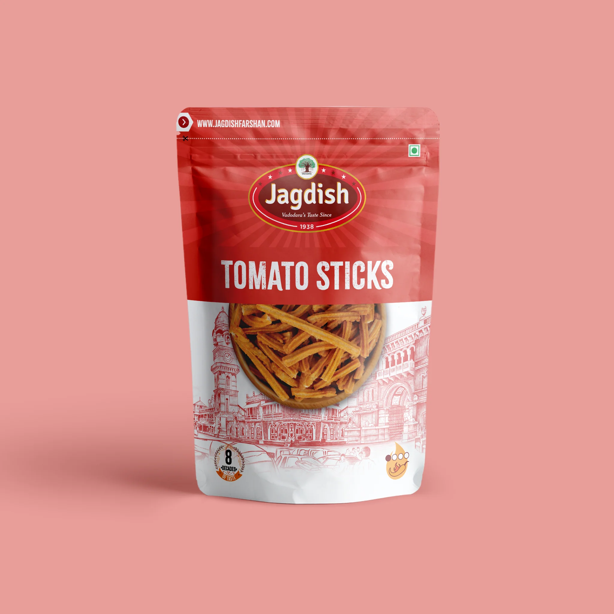 Jagdish Farshan Tomato Stick Jagdish Farshan Tomato Stick-Pack Size-200 g