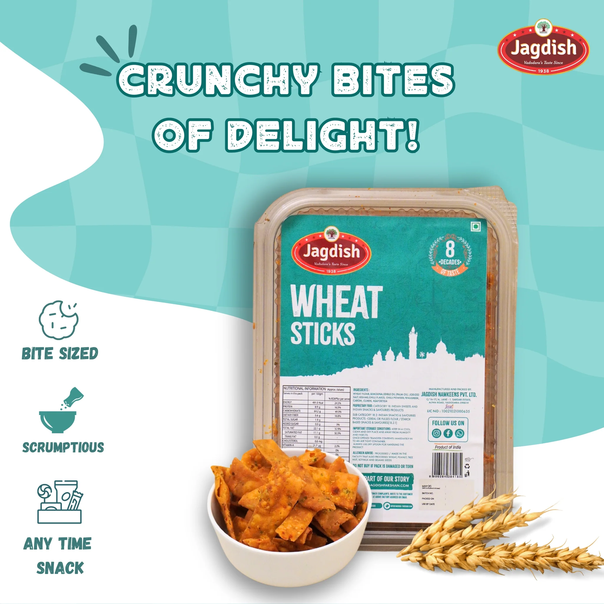 Jagdish Farshan Wheat Sticks - Image 2