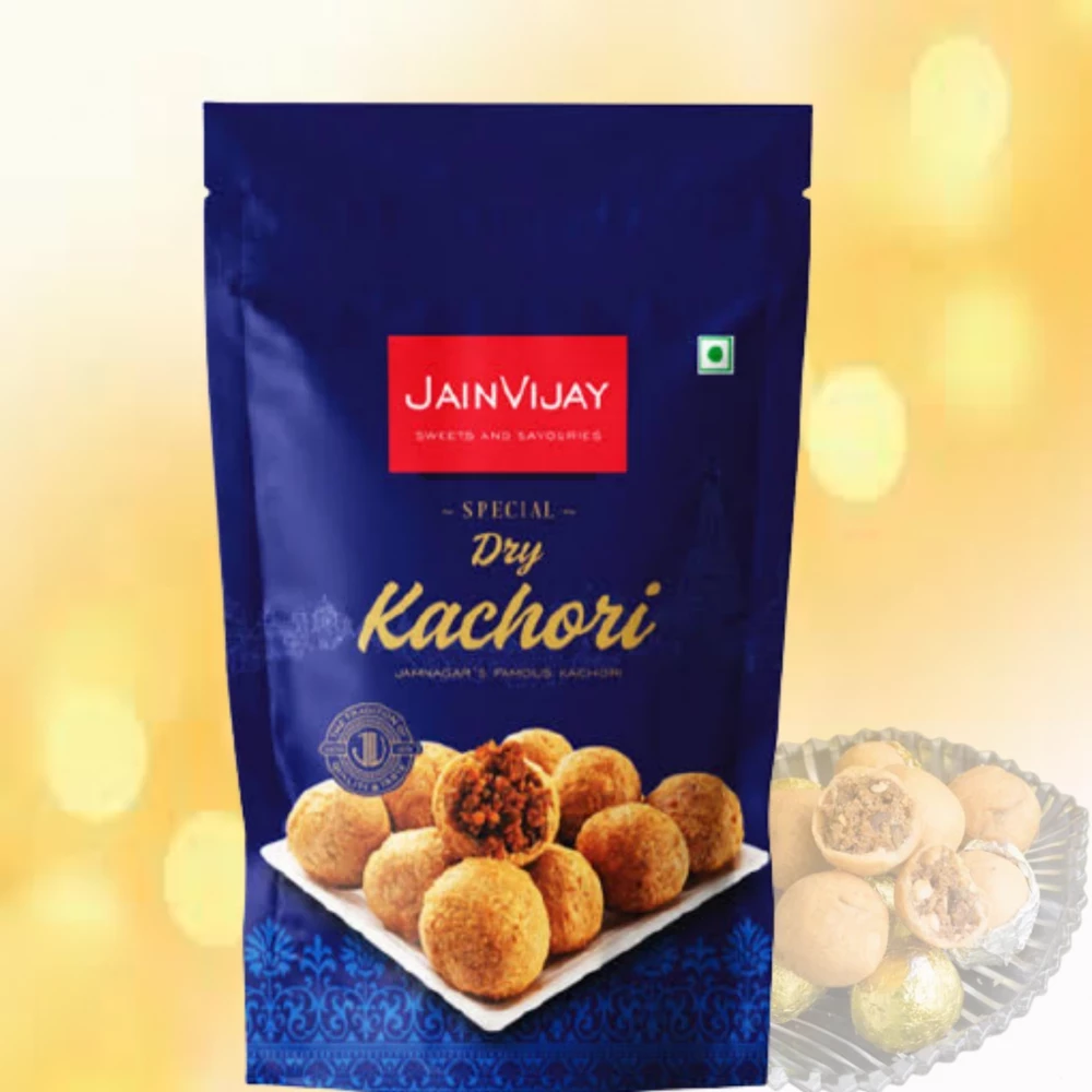 Jain Vijay Dry Kachori Jain Vijay Dry Kachori-Pack Size-500 g