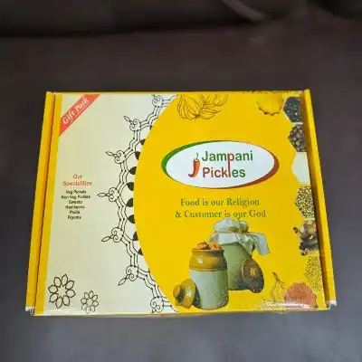 Jampani Pickels 3 Combos (Veg, Non Veg, Podis) Jampani Pickels 3 Combos (Veg, Non Veg, Podis)-Pack Size-100 g