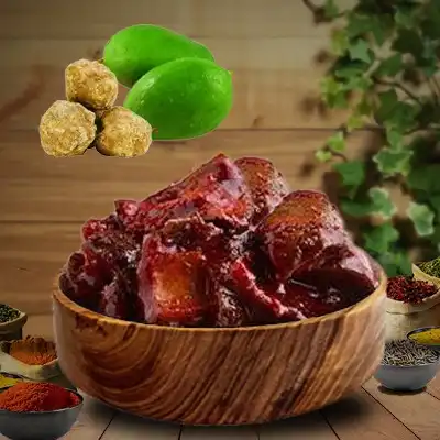 Jampani Pickles Bellam Avakaya Pickle