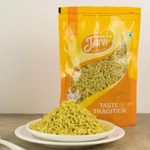 Jani Farsan Lasun Sev Jani Farsan Lasun Sev-Pack Size-200 g