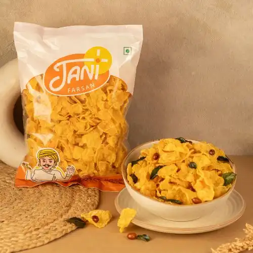 Jani Farsan Makkai Chevdo Jani Farsan Makkai Chevdo-Pack Size-225 g