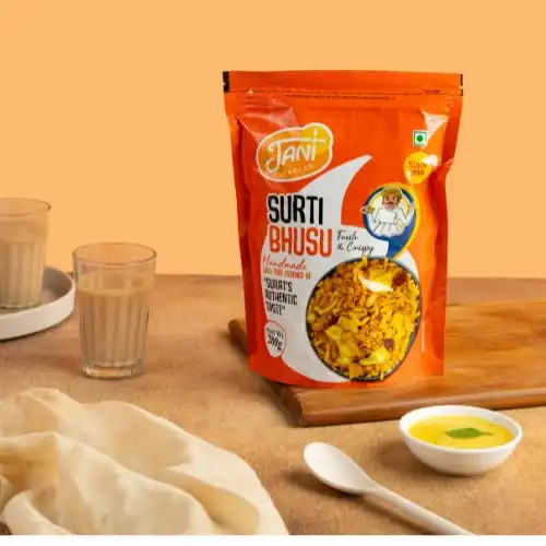 Jani Farsan Surti Bhusu (Lentils Crunch Mix)