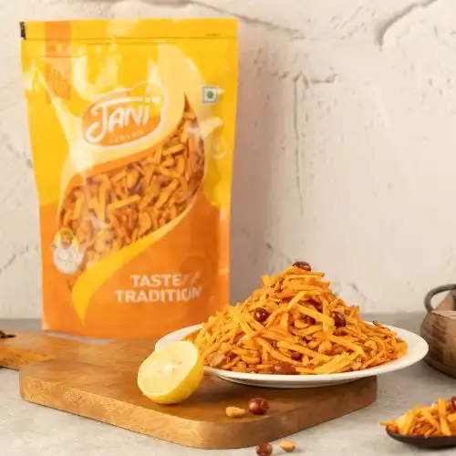 Jani Farsan Tikha Farali Chevda Jani Farsan Tikha Farali Chevda-Pack Size-250 g