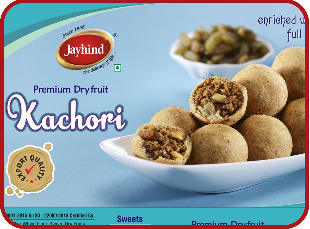Jayhind Sweets Dryfruit Kachori - Image 1