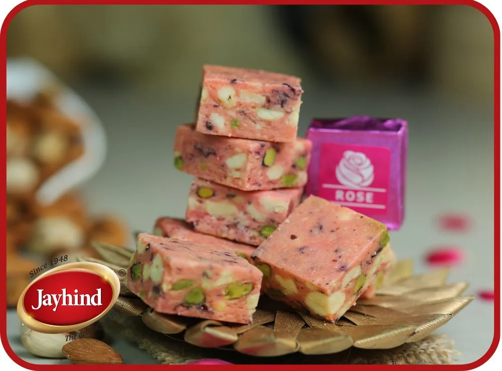 Jayhind Sweets Rose Bites