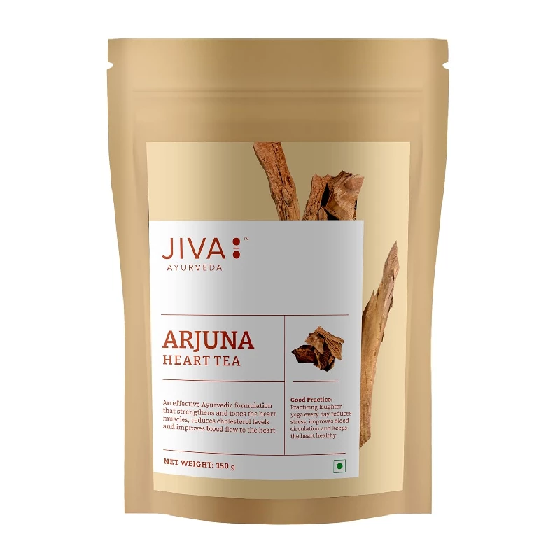 Jiva Ayurveda Arjuna Tablet (120) & Arjuna Tea 150 g - Image 3
