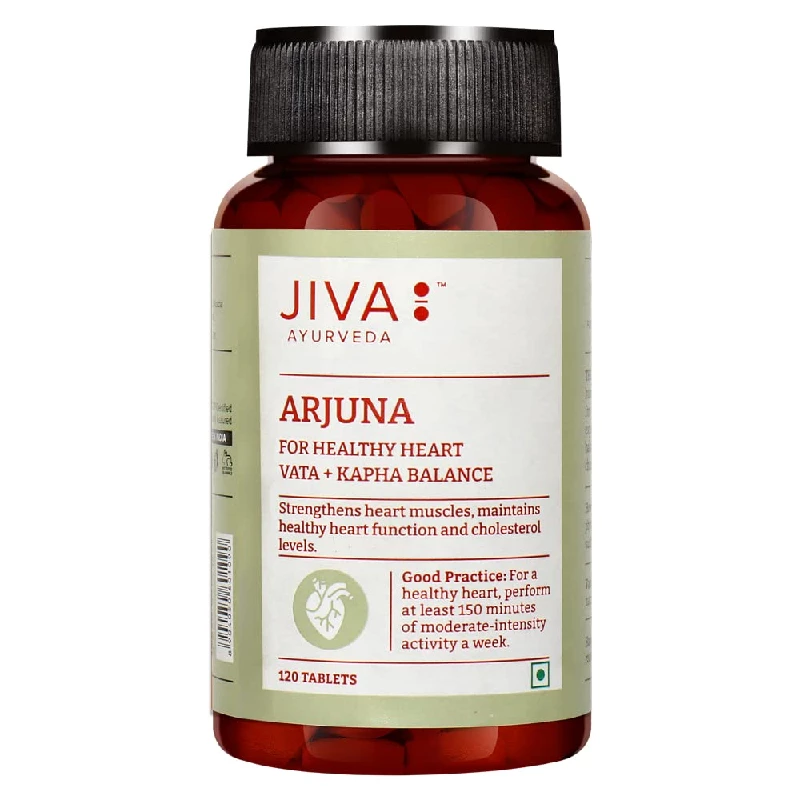 Jiva Ayurveda Arjuna 120 Tablets 500mg - Image 2