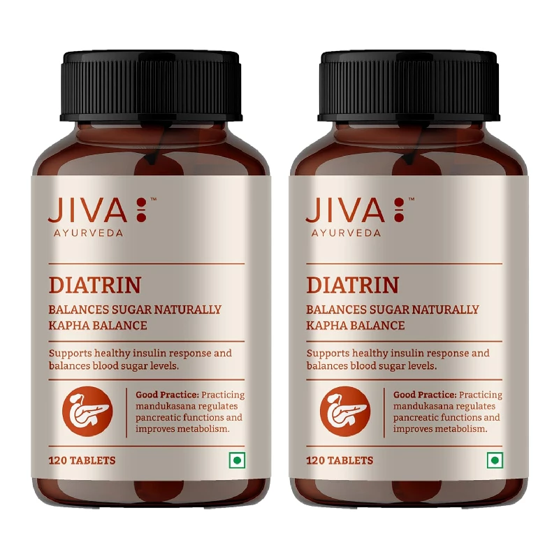 Jiva Ayurveda Diatrin 120 Tablets