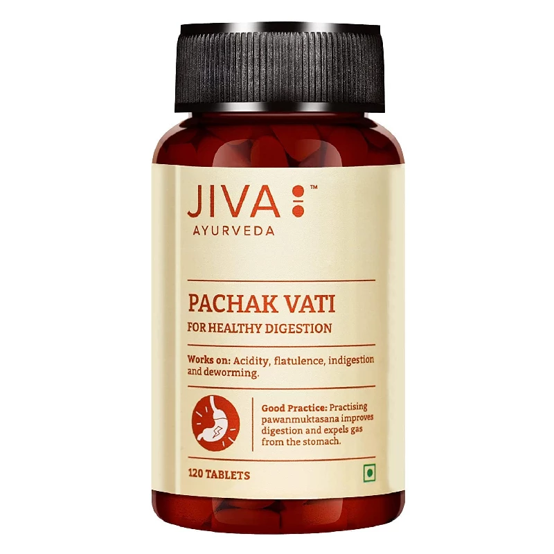 Jiva Ayurveda Digest-All Tablet & Pachak Vati Tablet-120 Tablets - Image 4