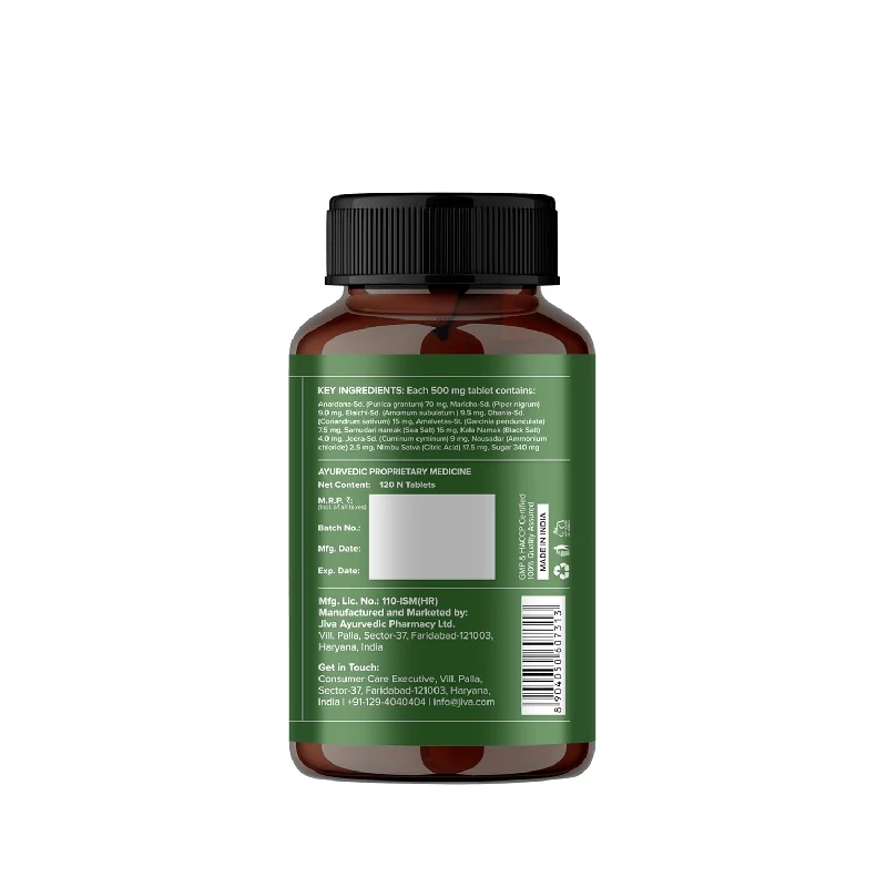 Jiva Ayurveda Digestall 120 Tablet - Image 3