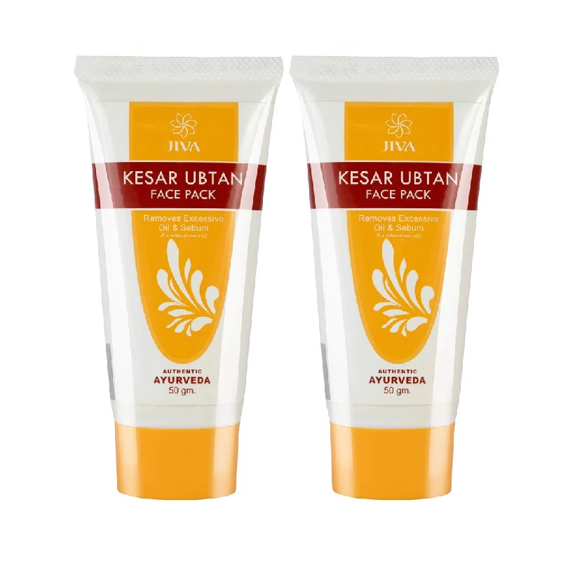 Jiva Ayurveda Kesar Ubtan Face Pack