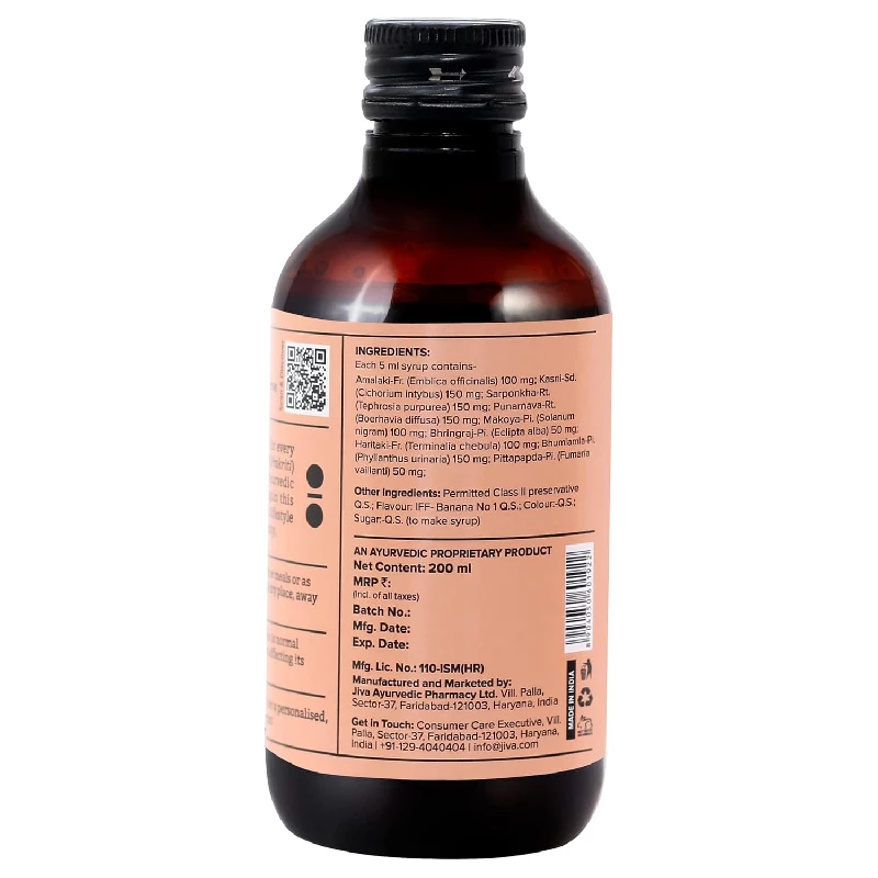 Jiva Ayurveda Livon Syrup 200 ml - Image 4