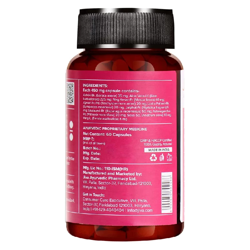 Jiva Ayurveda Nari Sakhi 60 Capsules - Image 2