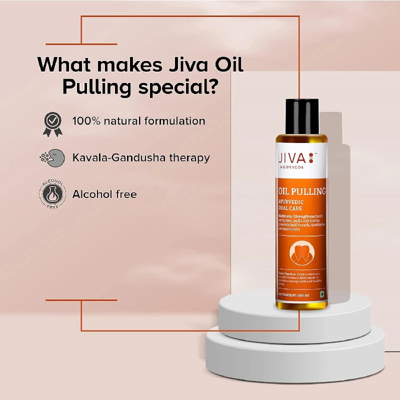 Jiva Ayurveda Oil Pulling Ayurvedic Oral Care - Image 4