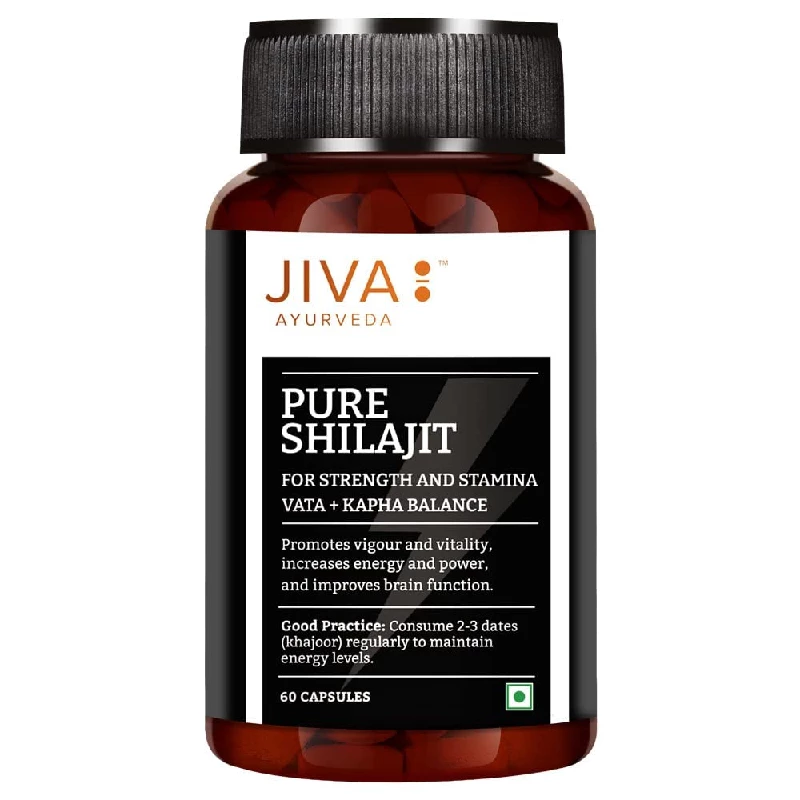 Jiva Ayurveda Pure SJ 60 Capsules, Oaj Shakti 30 Capsules & Ashwagandha 120 Tablet - Image 2