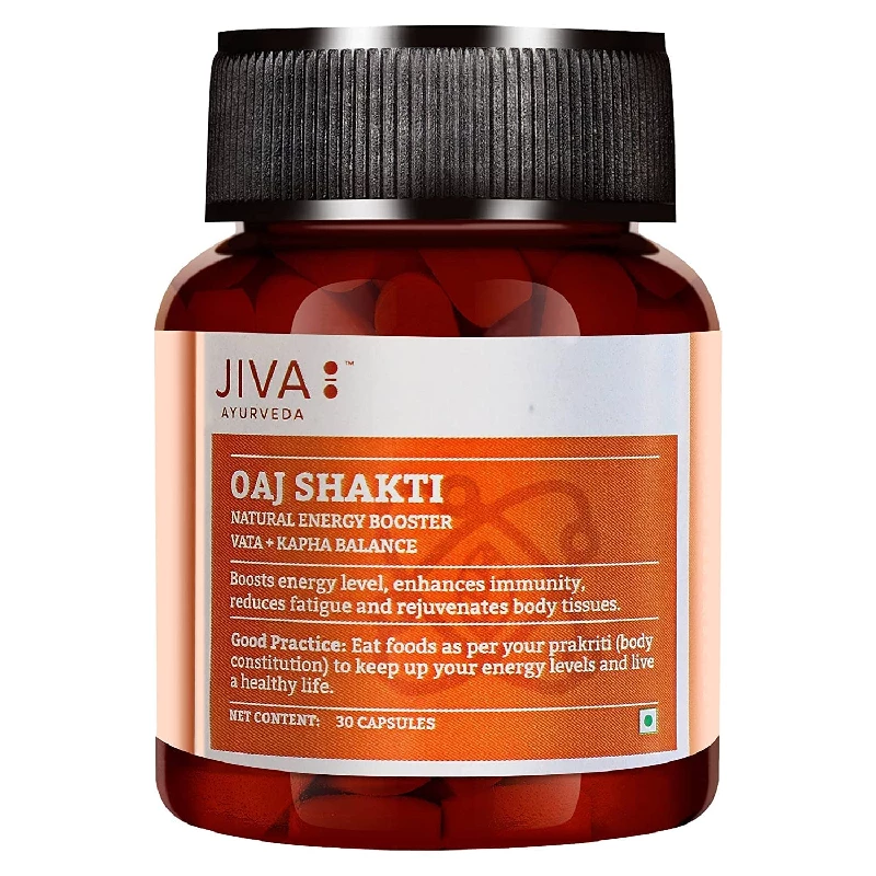 Jiva Ayurveda Pure SJ 60 Capsules, Oaj Shakti 30 Capsules & Ashwagandha 120 Tablet - Image 3