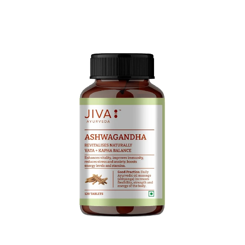 Jiva Ayurveda Pure SJ 60 Capsules, Oaj Shakti 30 Capsules & Ashwagandha 120 Tablet - Image 4
