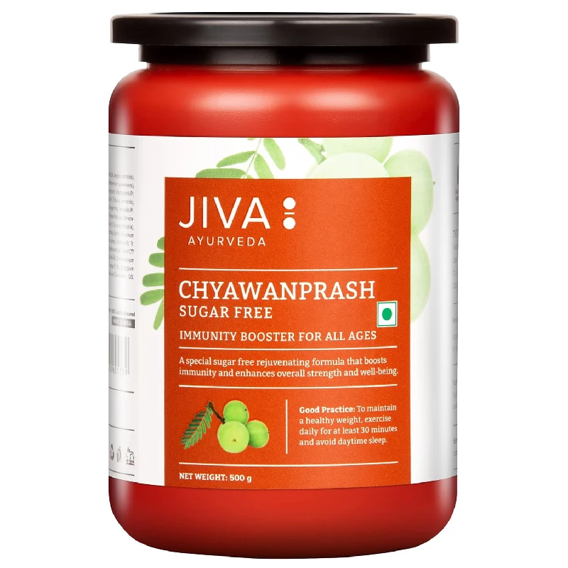 Jiva Ayurveda Sugar Free Chyawanprash & Immunity Booster Chyawanprash 500 g - Image 3