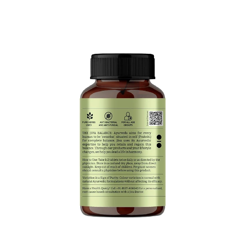 Jiva Ayurveda Neem Tablet 120 & Neem Syrup (200 ml) - Image 6