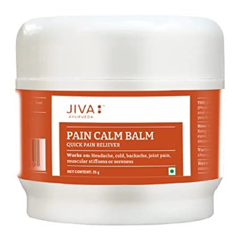 Jiva Ayurveda Pain Calm Oil (120 ml) & Pain Calm Balm(25 gm) - Image 3