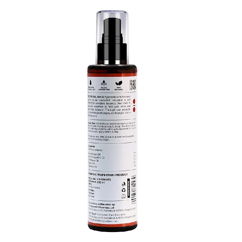 Jiva Ayurveda Pain Calm Oil - Image 2